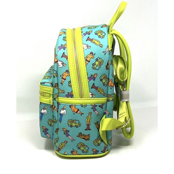 Loungefly Scooby Doo All Over Print Mini Backpack Shaggy Daphne Velma Fred NWT main image 4